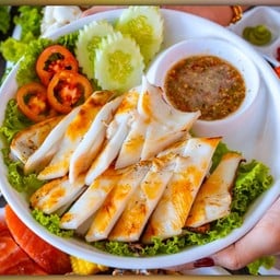 ปลาหมึกหอมย่างครึ่งโล