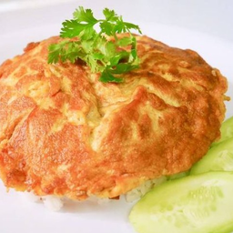 ข้าวไข่เจียวหมูสับ (ไข่ 2)