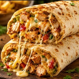 Sweet mango kebab&one fries -