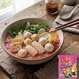 มาม่าเย็นตาโฟหม้อไฟ