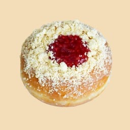 Strawberry and raspberry cream cookie