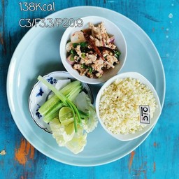 Keto  ลาบหมู