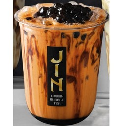 ชาไทย + ไข่มุกลาวา