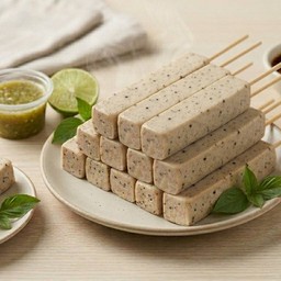 หมูยอนึ่ง เสียบไม้ (หลังฟอร์จูนสาขา3)