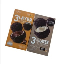 แกะรวมรสให้ โกโก้และโยเกิร์ต Vina3Layer
