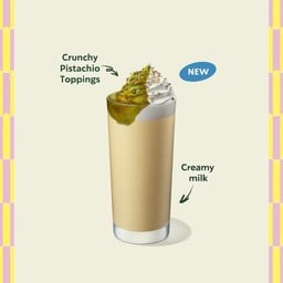 Pistachio Lava Oatmilk Cream Frappuccino