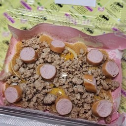 ไข่วง ไส้กรอก หมูสับ