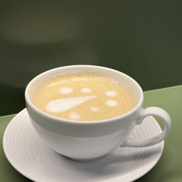 กาเเฟคาปูชิโนร้อน Medium Rost Nutty tone