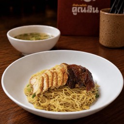 บะหมี่ เป็ด+หมูแดง
