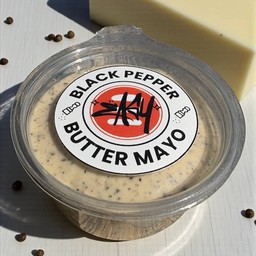 Black pepper butter mayo