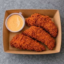 Set อกไก่ทอด 3 ชิ้น (ไม่มีกระดูก)