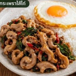 ครัว" สาระพัดกระเพาะฟรีไข่ดาว@ตลาดโสภณ "Noodle ลูกชิ้นแซมป์"