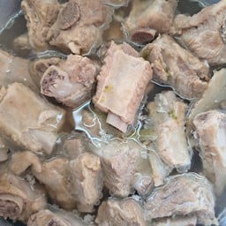 ข้าวต้มแห้ง-ซี่โครงหมู