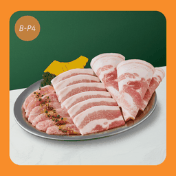 B-P4 ชุดทรีโอพรีเมียมหมู