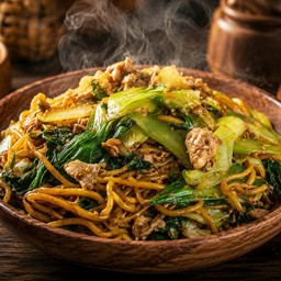 ผัดซีอิ๊วเส้นเหลือง (สูตรภาคใต้)