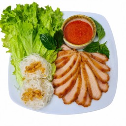 เมี่ยงคอหมูย่าง