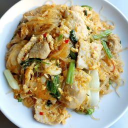 สุกี้แห้งหมูนุ่ม