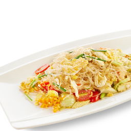 L วุ้นเส้นผัดไข่