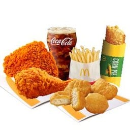 [อร่อยซ่ากับโค้ก] ไก่ทอดแมค ชุดคุ้มครบเซ็ต