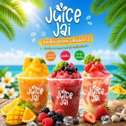 Juice Jai(จู๊ซ-ใจ)สมูทตี้ผลไม้ (ร้านเปิด 8.30-22.00ทุกวัน)