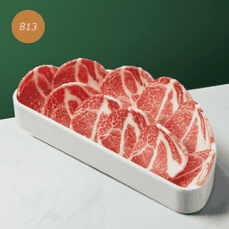 B13 หมูสันคอสไลซ์ M (10 ชิ้น)