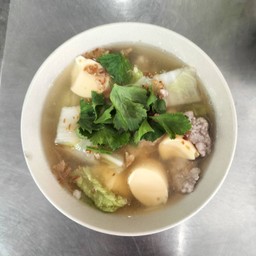 แกงจืดเต้าหู้หมูสับ
