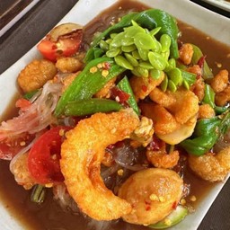 ตำเส้นเล็กแคปหมู