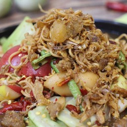 ตำไวไวน้ำพริกกากหมู