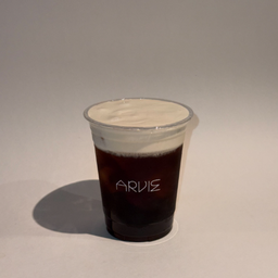 Iced Black Tea Macchiato