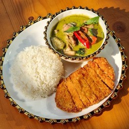 ข้าวเขียวหวานไก่