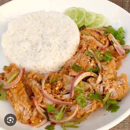 ข้าวมันไก่หน้าวัด