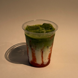 Strawberry Matcha Latte
