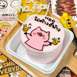 เค้กมินิ 10cm. - Vanilla ( 17 ) - ไอต้าวขี้ม้าว