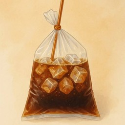 น้ำอัดลมใส่ถุง350ml