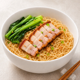 (D)-บะหมี่หมูกรอบ