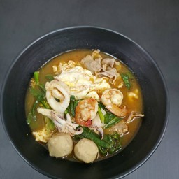 มาม่าแซ่บ (สูตรใส่พริกเผา)