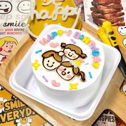 เค้กมินิ 10cm. - Vanilla ( 33 ) - Family