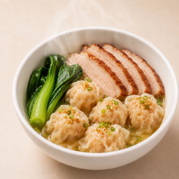 (D)-เกี๊ยวหมูหมูย่าง