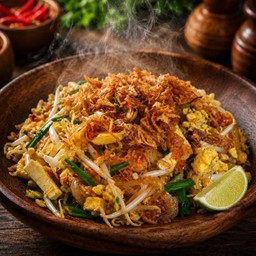 ผัดไทยโบราณทรงเครื่อง