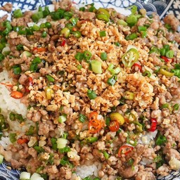 หมูสับคั่วพริกเกลือ
