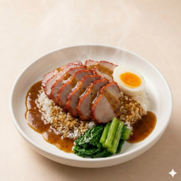(D)-ข้าวหมูย่าง