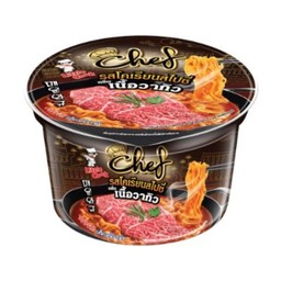 บะหมี่ ลิตเติ้ลกุ๊ก สไปซี่เนื้อวากิว