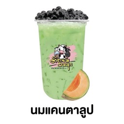 นมแคนตาลูป (ฟรีไข่มุก)