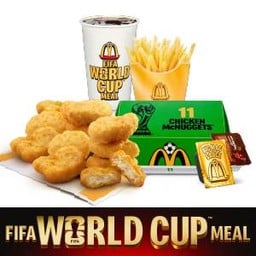 [อร่อยซ่ากับโค้ก] ฟีฟ่า แมคนักเก็ต 11 ชิ้น (M)