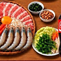 หมูกระทะชุดใหญ่ไฟกระพริบ