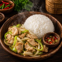 ข้าวผัดพริกสด