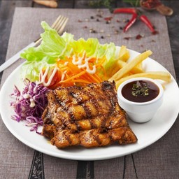 สเต็กไก่สไปซี่