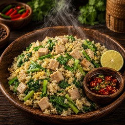 ข้าวผัดหมูยอ