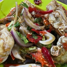 ยำปูม้าสุก