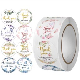 สติ้กเกอร์Thank you 120ดวง ผีเสื้อ (สต้อก4)